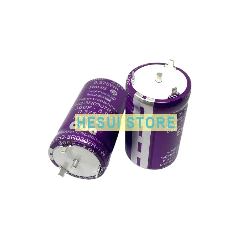 1/10pcs CHQ-3R0307R-TW 3V300F super Farad capacitor 2.7V300F low internal resistance high current
