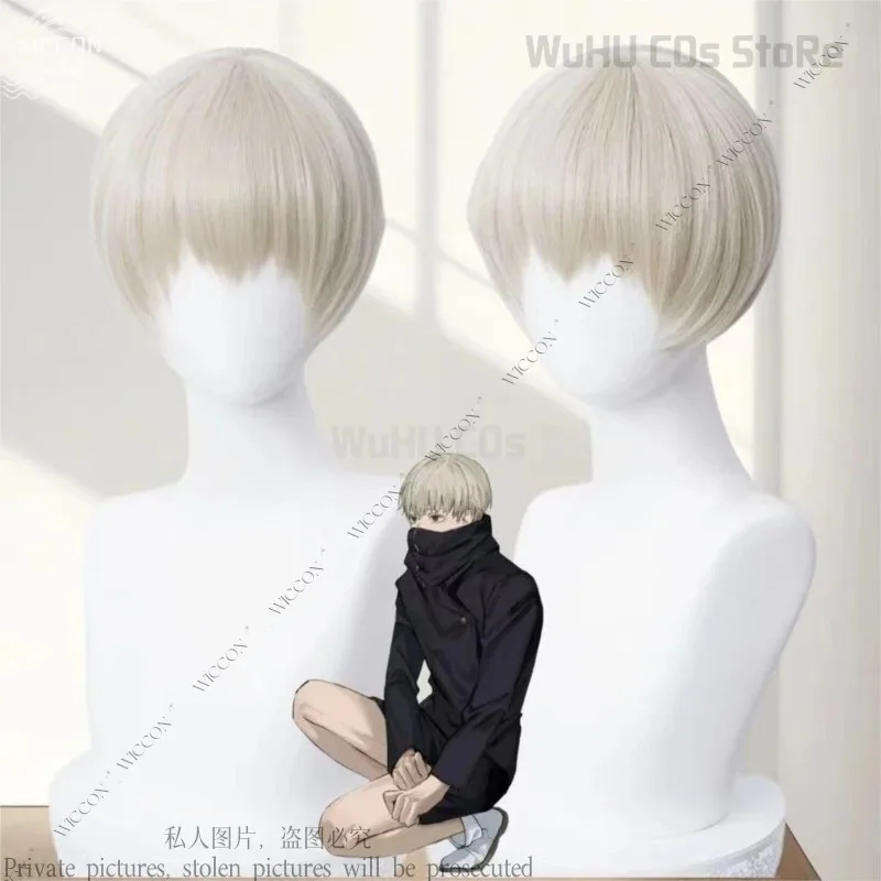 2025年 イイイイ JJK アニメ 犬巻棘 コスプレ衣装 ウィッグ タトゥーステッカー 道玉男 ハロウィン クリスマス 日本風ロールプレイ衣装