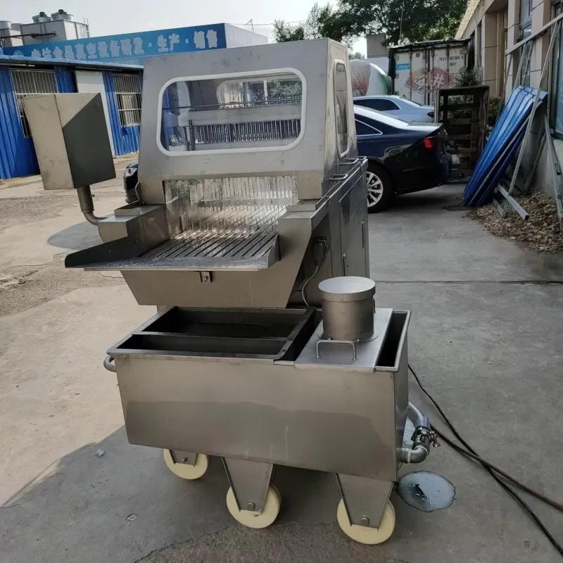 Automatic Beef Chicken Saline Machine Salt Water Injecting Machine for Meat Brine Syringing Machine Saline Injector