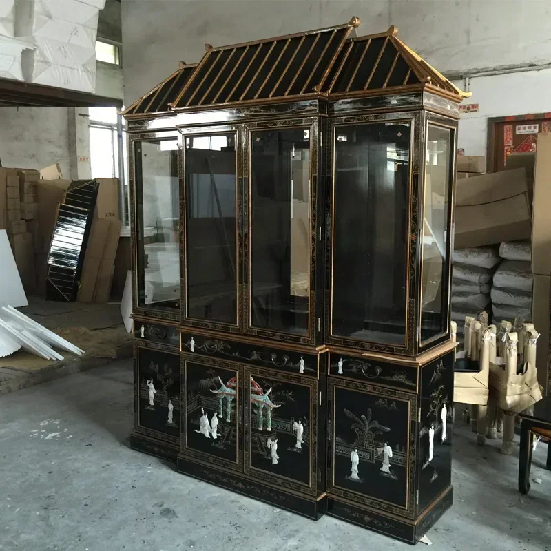 TAO Wine Cabinet Display Cabinet Made of Glass Porcelain Storage