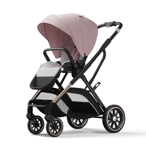 High Seh -Kinderwagen, ergonomische Wiege für Neugeborene, tragbarer Babywagen, Korb lücken Sie eine Hand, Stuhl, Mode 6 Hauptverkaufskwagen Baby Kompakt - №5