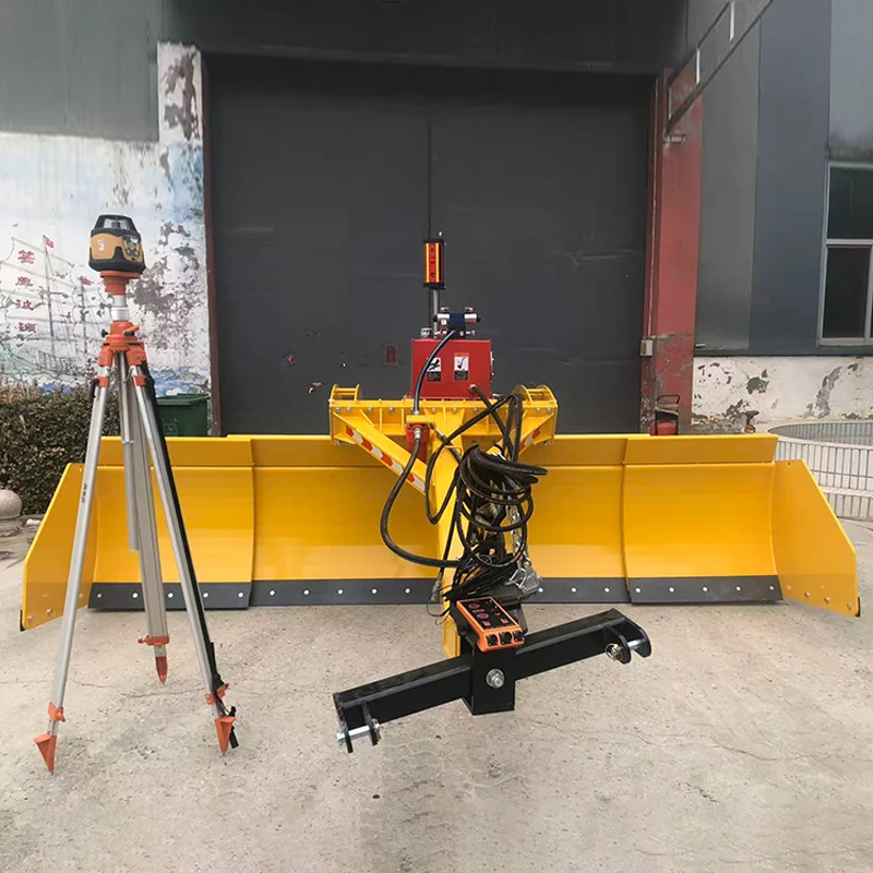 Shallow Scarification Land Leveling Agricultural Grader Hydraulic Satellite-Controlled Telescopic Shovel for Tractor Cultivator