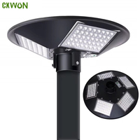 Solar Street Light 300W 400W 500W Waterproof Yard Lamp PIR Motion Sensor Garden Outdoor UFO Lighting with Remote