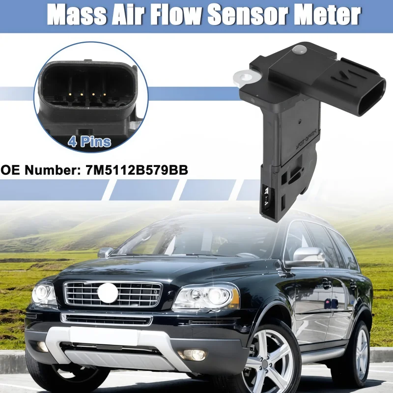 

Mass Air Flow Meter Sensor MAF Sensor 7M5112B579BB for Ford Focus 2.0L 2012-2015