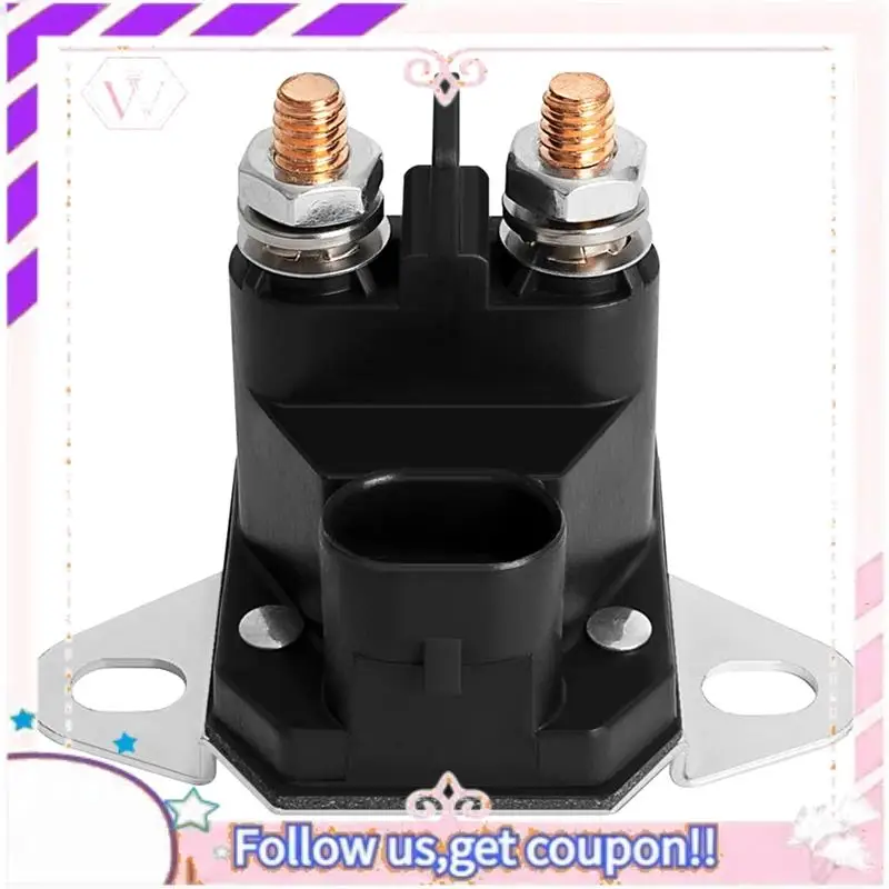 

Premium 04781700 Starter Solenoid Compatible For Ariens Starter Solenoid Gravely ZOOM I KON ZTX ZT XL Zero Turn Lawn Mowe Easy T