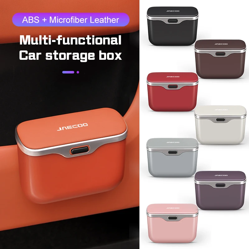 

Многофункциональный автомобильный органайзер-контейнер для хранения, мусорное ведро, подвесной контейнер для мусора на дверь автомобиля, аксессуар для заднего сиденья Chery Jaecoo J7 J8 2025 года