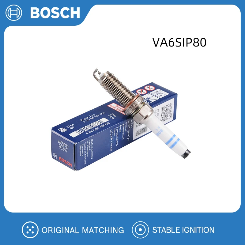 BOSCH 1/4/6 pcs VA6SIP80 Iridium Platinum Spark Plug Fits for Benz GLC 260 L 4MATICX253 2.0 004 159 69 03