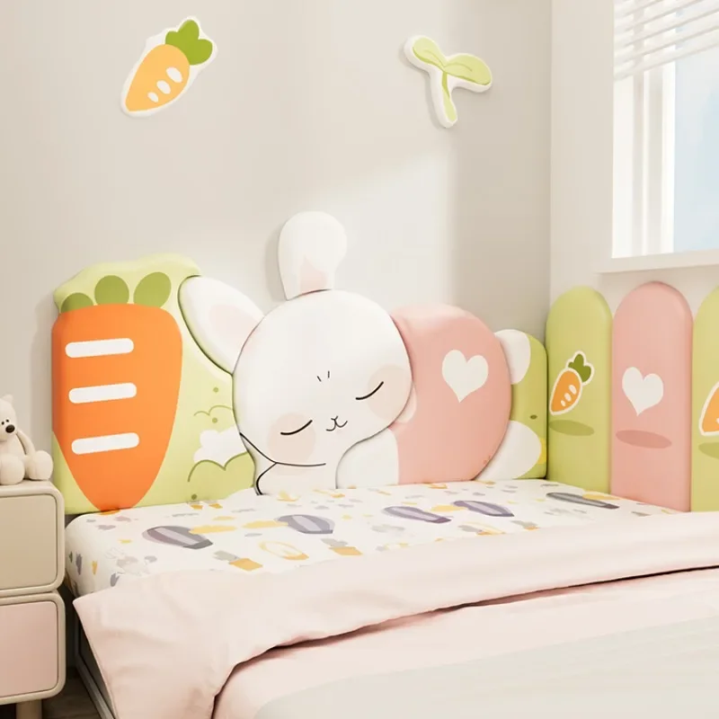 Children's Room Tatami Soft Bag Bedside Cartoon Cute Boy Girl Animal Headboard Backrest Pad Anti-collision Wall Circumference