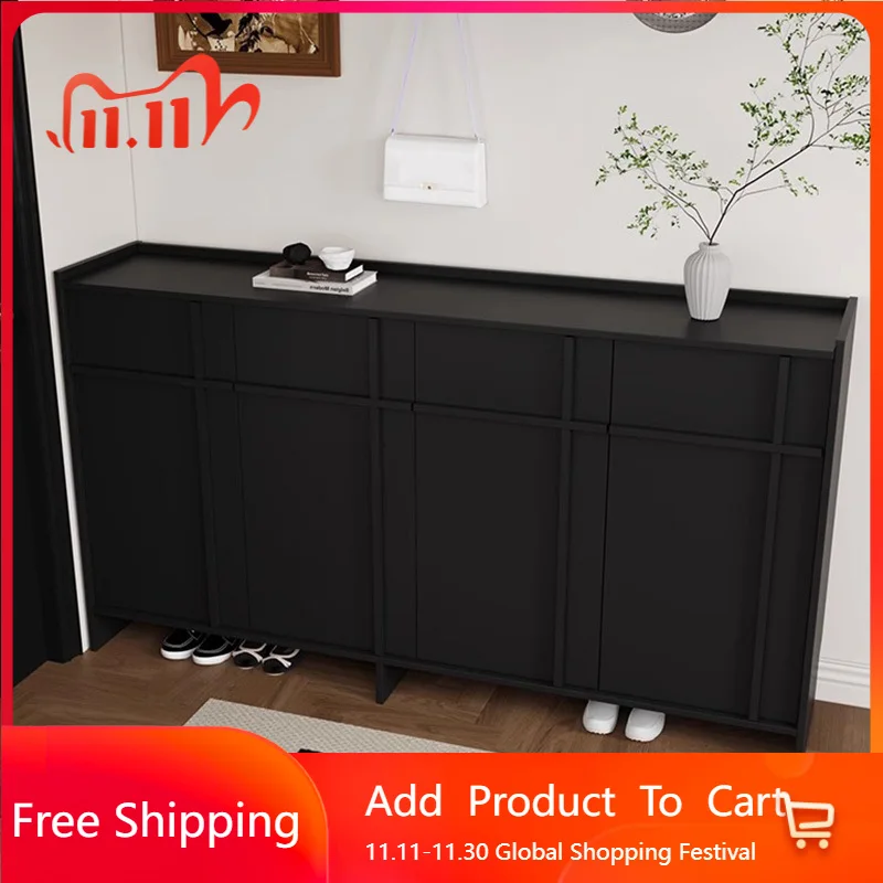 

Modern Vertical Shoe Cabinet Mobile Organizer Storage Living Room Luxury Designer Shoe Shelf Box Gabinete Entrance Furniture