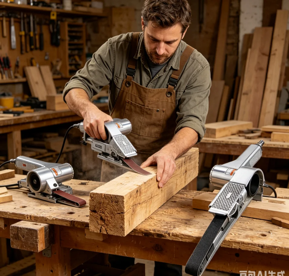 meuleuse-a-bande-pneumatique-subao-3-8-avec-bandes-abrasives-pour-compresseur-d'air-ensemble-d'outils-pneumatiques-de-poncage