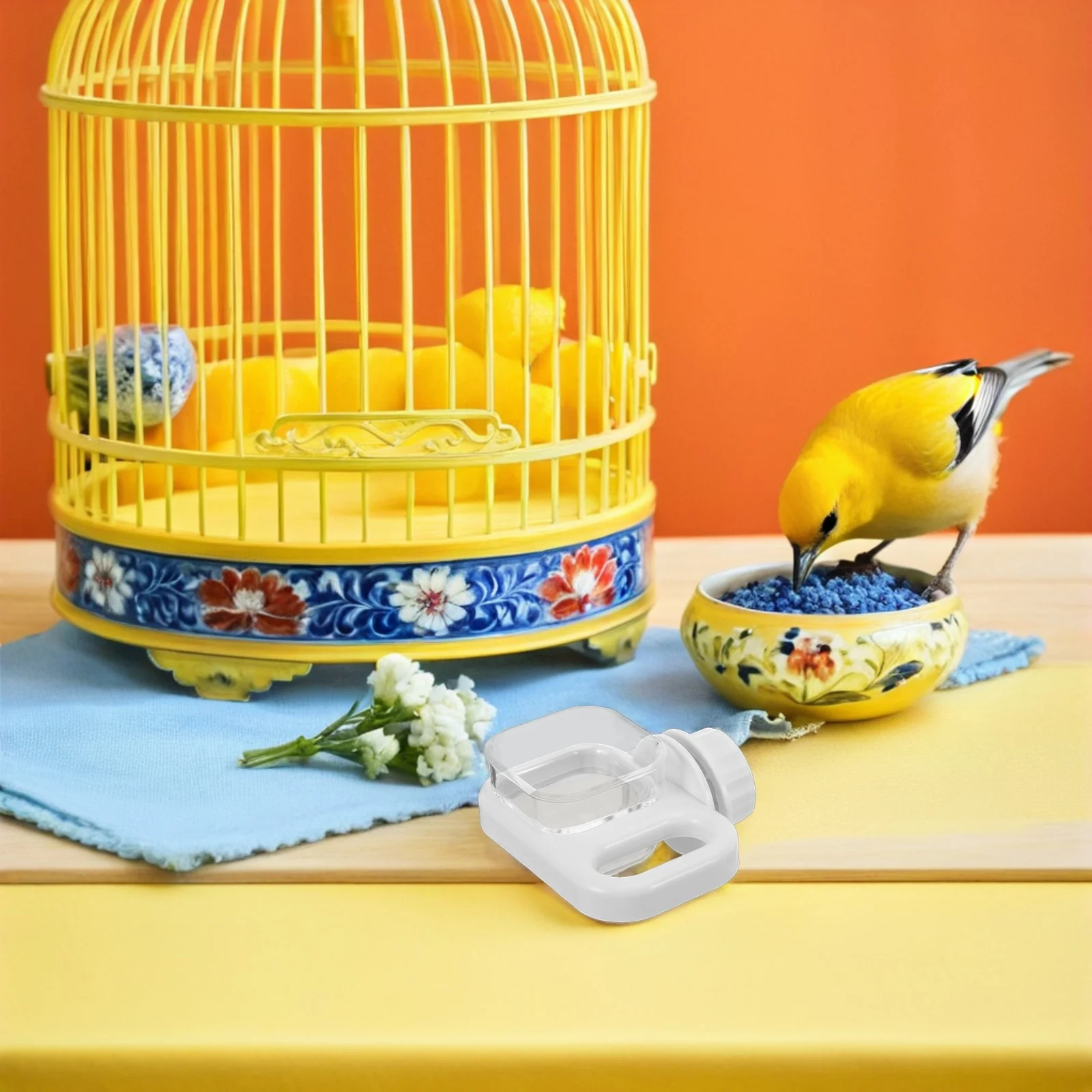 

Bird Cage Water Dispenser Easy Install Automatic Drinking System for Small Pets Chicken Quail Coop Equipment