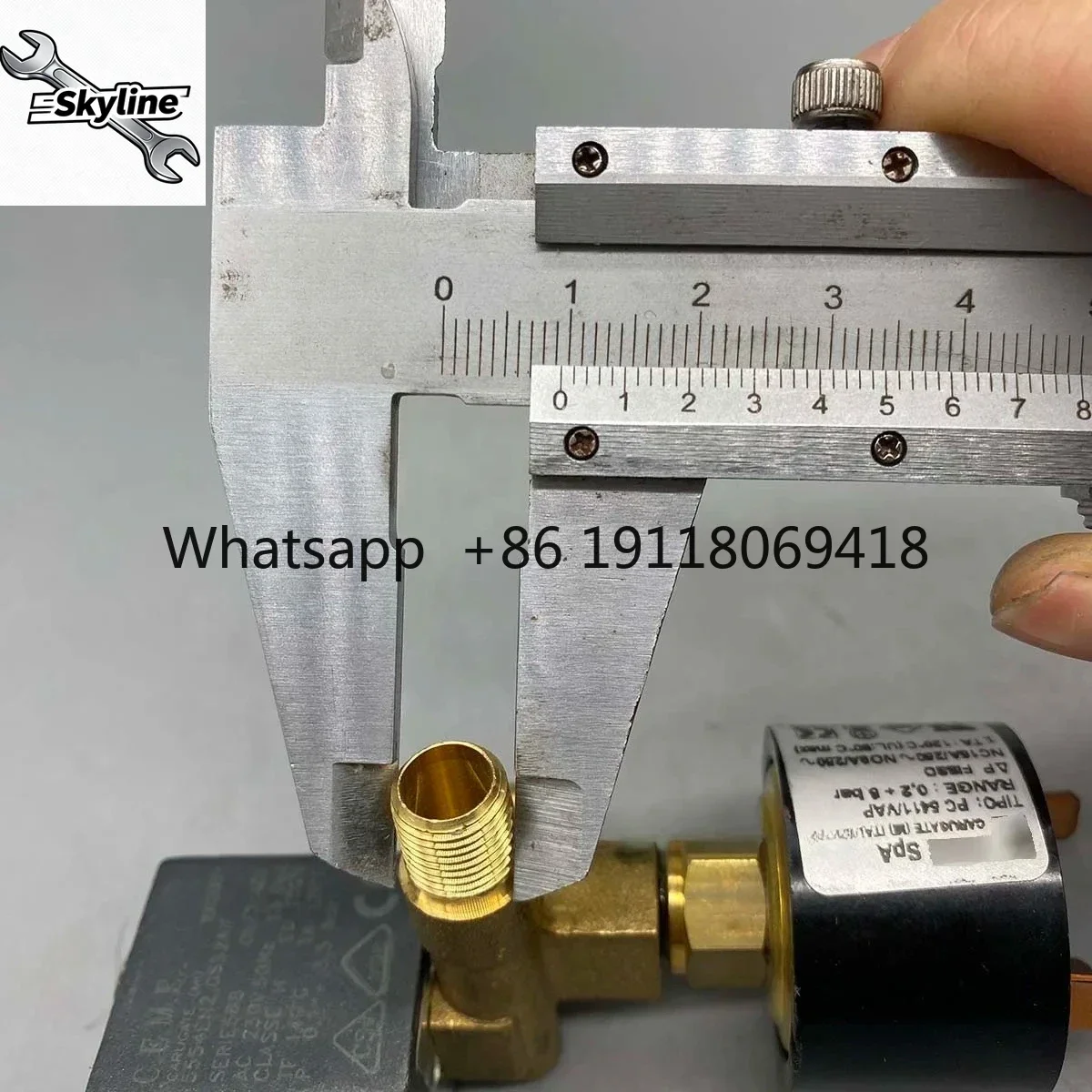 Coffee Maker Parts SERIES 588 5554EN2 3 Way 3.5 Bar Solenoid Valve With Spa PC5411 0.2-6 BAR PC 5411/VAP Pressure Switch