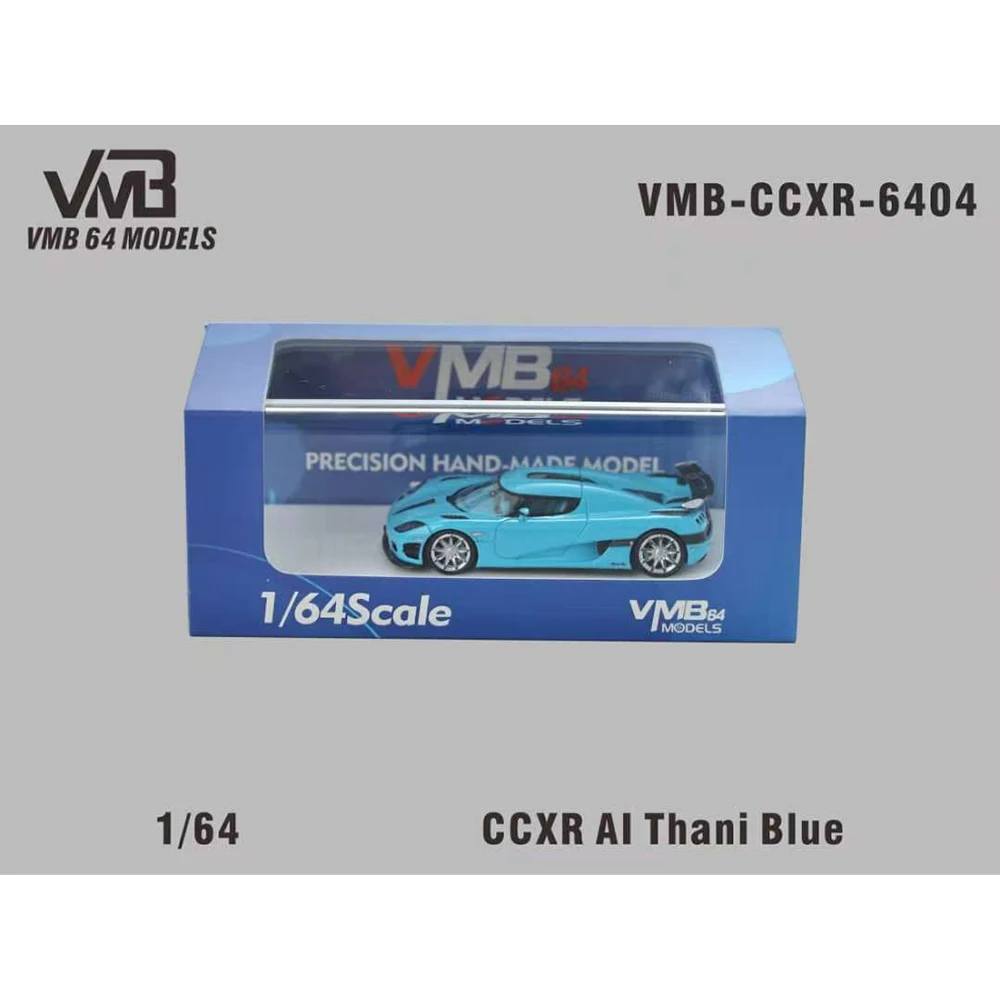 1/64 VMB Modello di Auto CCXR Veicolo Diecast Car Resina Collezione di Hobby Giocattolo Con Vetrina Per Adulti
