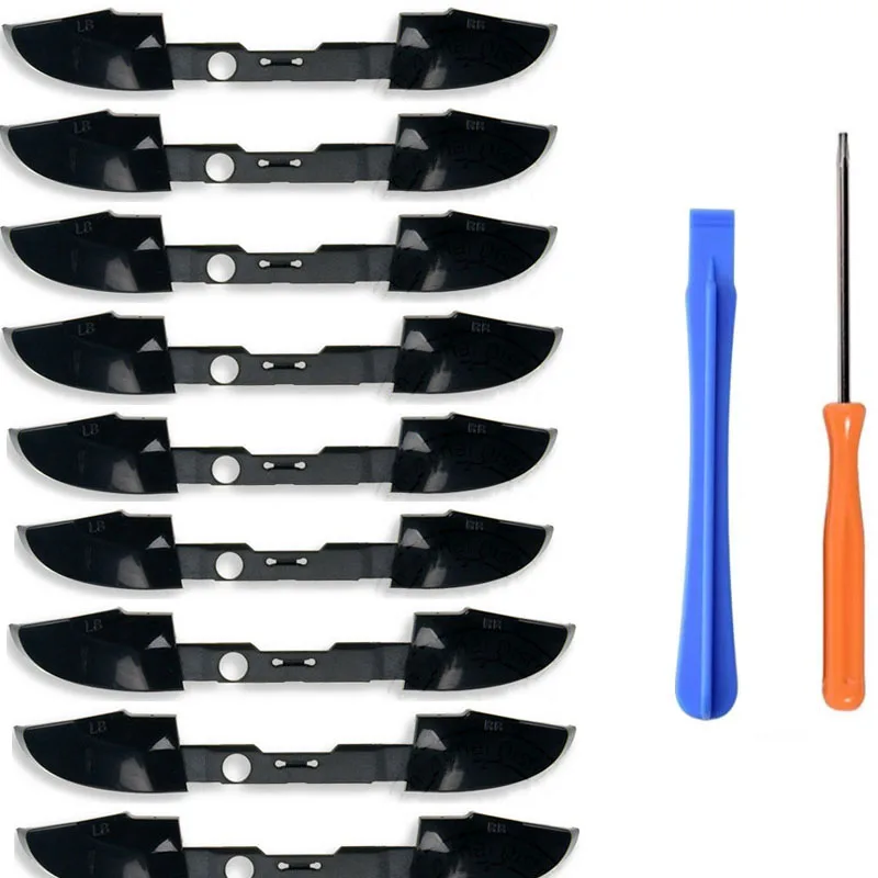

10pcs/lot For Xbox One Elite 2 Controllers LB RB Bumpers Triggers Buttons Replacement For Elite Series 2 Shoulder Bracket Repair