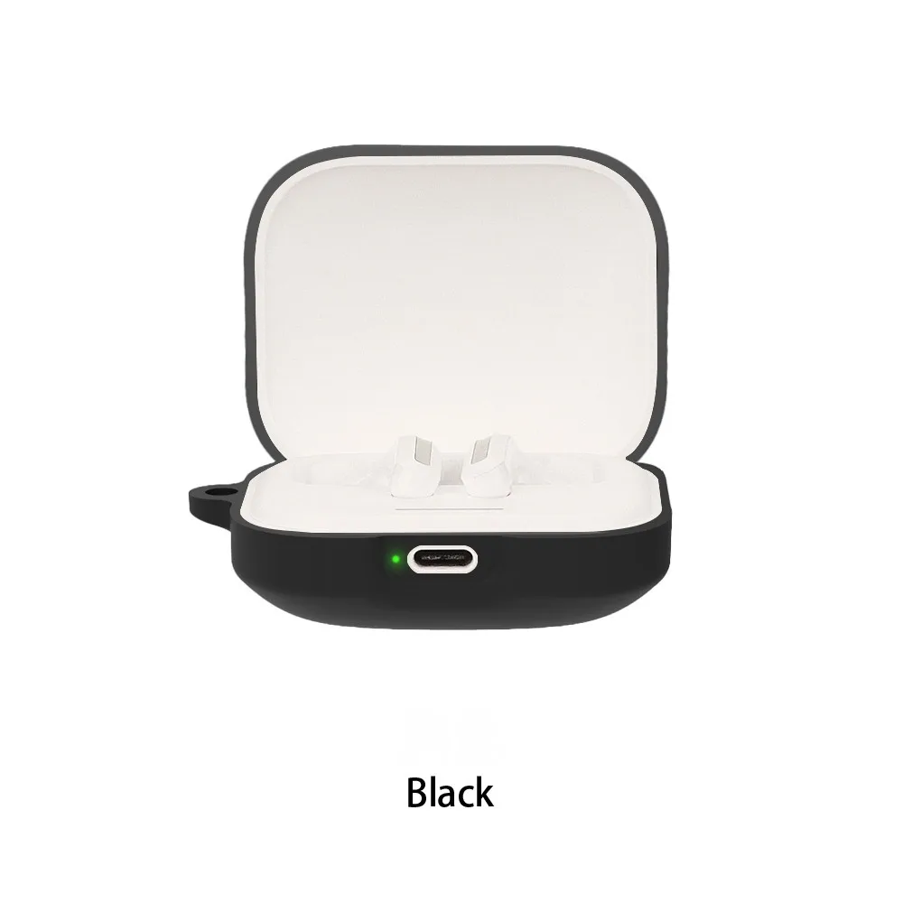 صندوق تخزين للبراعم 5 Ch مناسب لحافظة سماعة الرأس المصنوعة من السيليكون، أرز أحمر قابل للتطبيق، مقاوم للماء، سهولة الاستخدام