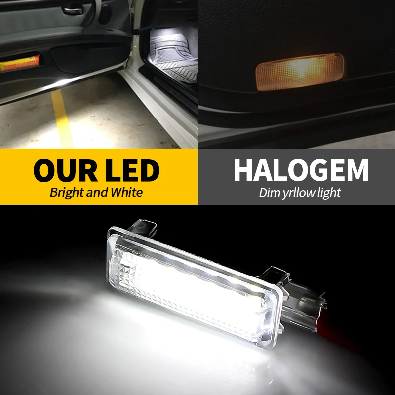 

For Ford Focus Kuga 2013-Up Canbus LED Trunk Luggage Compartment Interior Led Lights DC12V Bright White Error Free White