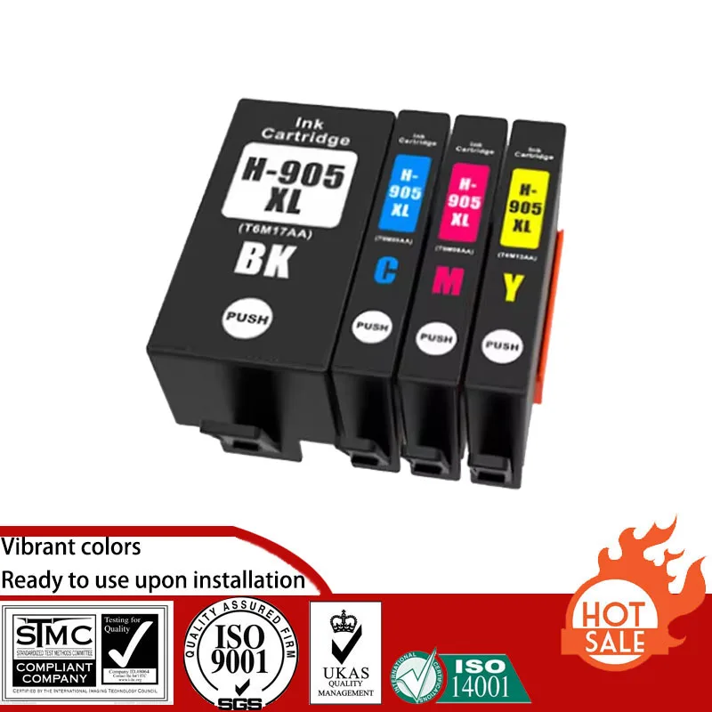 

Compatible Ink Cartridge for HP HP905 HP-905 suit For HP Officejet Pro 6960/6970 All-in-One Printer