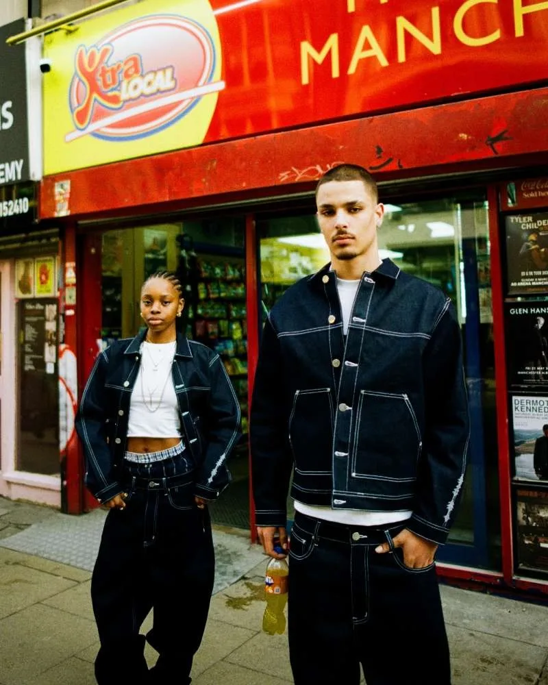 

Retro gothic punk disc pattern embroidered oversized jeans men's Y2K high street clothing Harajuku high waisted wide leg pants