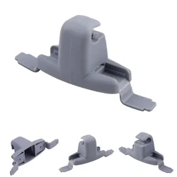 2pcs Sun Visor Clip Grey Sun Visor Clip 51168243575 for BMW For E46 for M3 323Ci 328Ci 325xi 323i 330xi 51168243575 Plastic