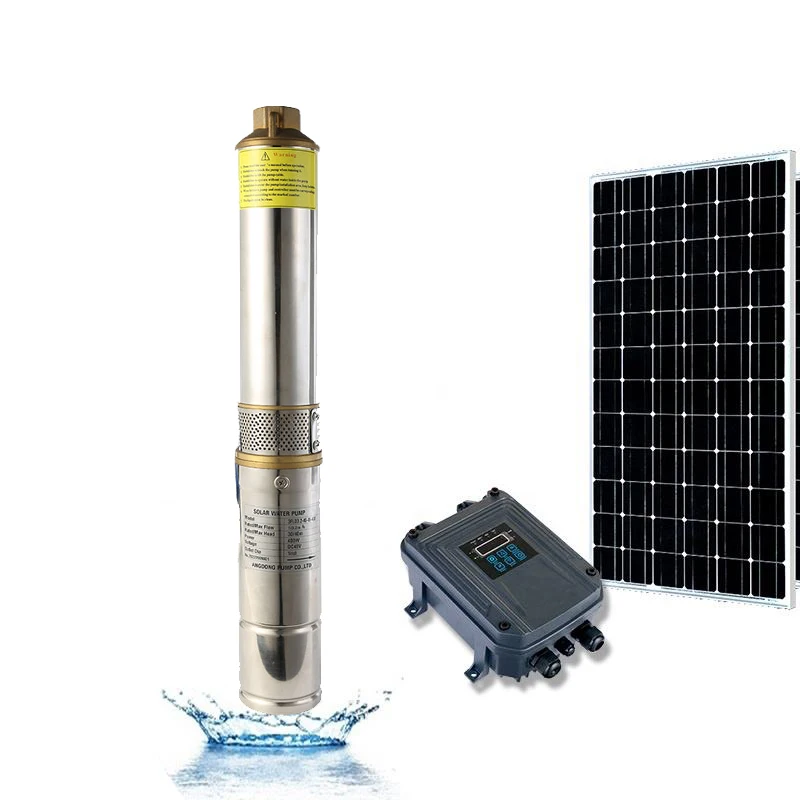 3 Inch Dc 750w Solar Submersible Deep Well Irrigation Water Pump For Agriculture