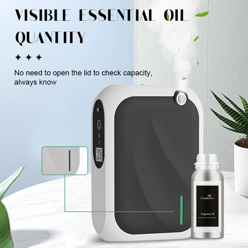 500m³ Aromatherapy Machine Air Fresheners For Home Room Ofice Essential Oil Air Diffuser Smart Bluetooth APP Control