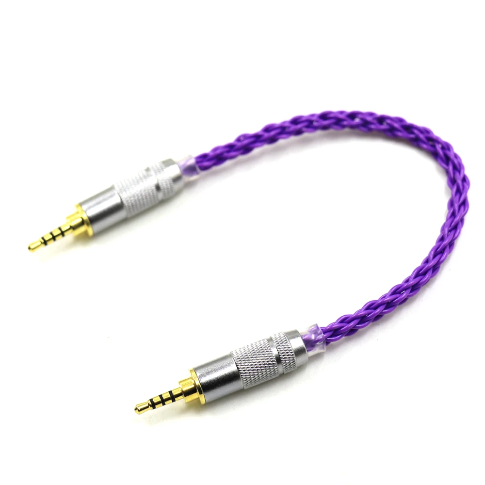 

2.5mm TRRS Balanced Male to2.5mm Balanced Male Audio Adapter Cable 2.5mm to 2.5mm TRRS Balance Cable