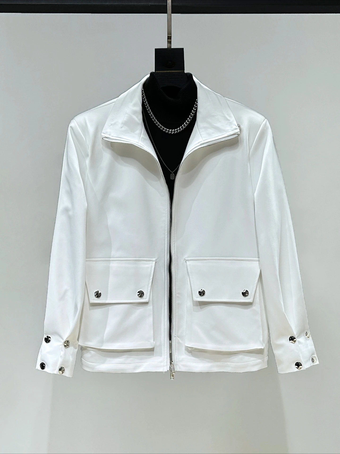 Men's 2025 Autumn Winter New Fashion Long Sleeve Solid Color Jackets High-end Thickened Parkas Warm Coats Male Handsome Parkas