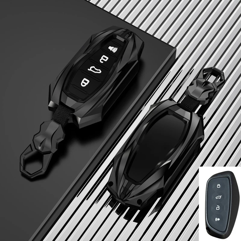 Alloy Car Key Case Cover Shell For HAVAL Hover XY H6 Dargo M6 H9 H6S F7 F7X Jolion X DOG H2 H3 H5 H7 H8 M4 F7H H2S Remote Shell