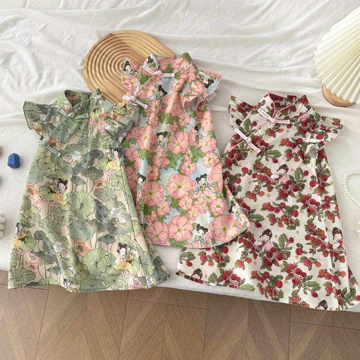 Girls Summer Dress Stylish girls kids toddler new style thin adorable baby children summer