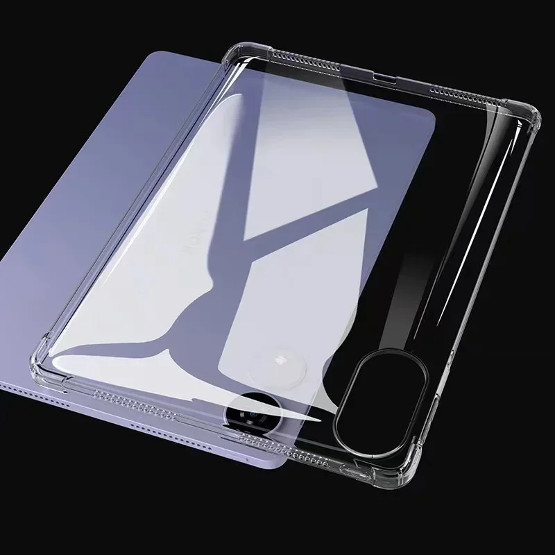 Clear TPU Back Cover For Funda Honor Pad V9 ROL-W00 Case 11.5" Tablet PC Shockproof Protector Shell