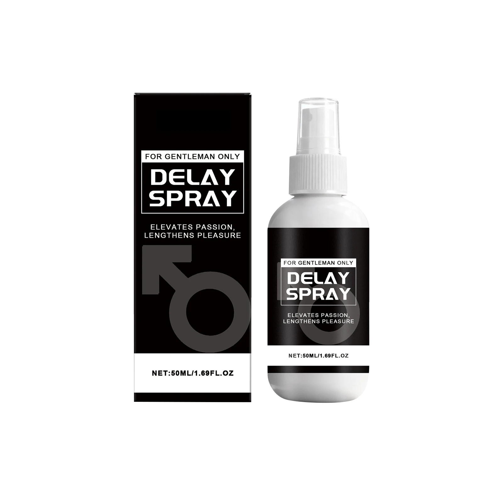 رذاذ تأخير الرجال يحتوي على مستخلص الابيميديوم والجذر مريح وسهل الاستخدام 50 مل #1