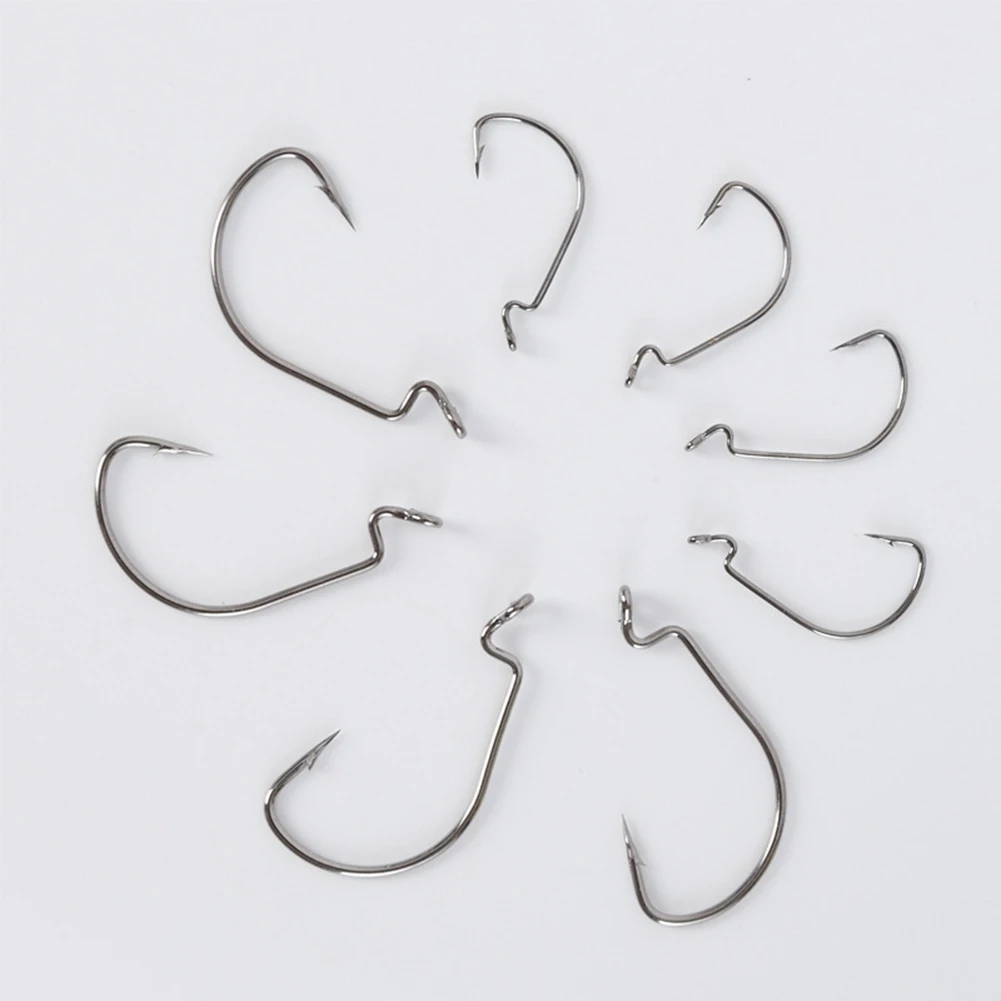 

Крючок-крэнк Wide Belly для ловли на приманку Luya, крючок для красного червя, рыболовный крючок