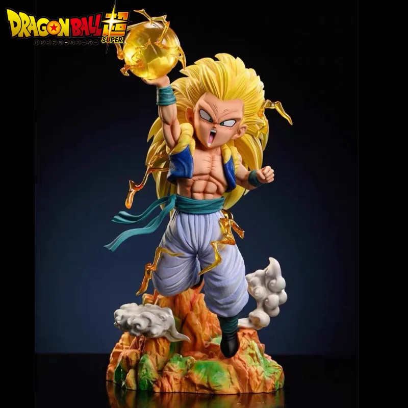 

[in Stock] Original Dragon Ball Nine Tailed Gk Jingzhi Super San Wu Tian Ke Limited Edition Handmade Statue For Boys Collection