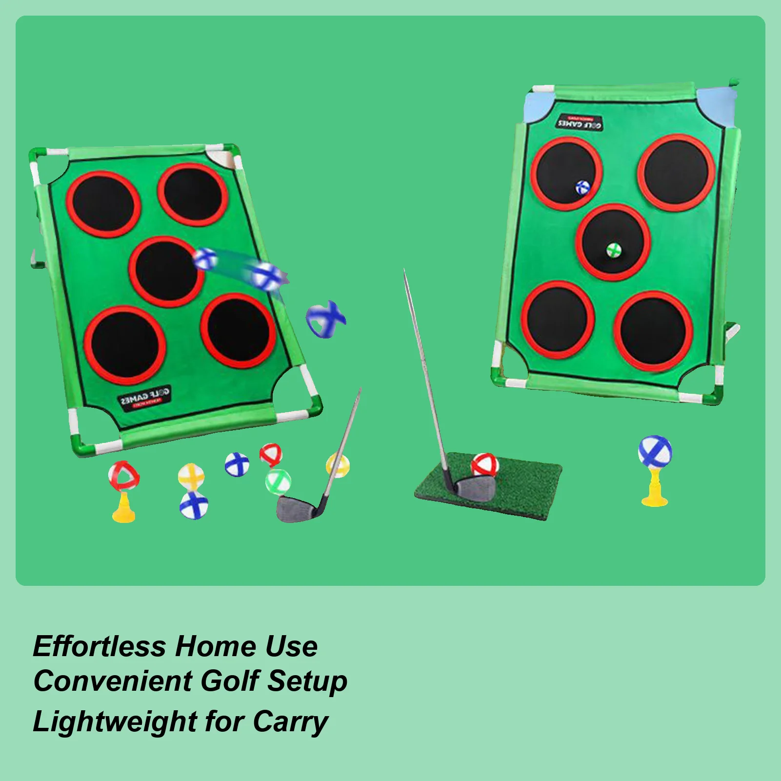 

Регулируемый коврик для гольфа, липкий складной портативный коврик для гольфа на заднем дворе, оборудование для двора, патио, лужайки, крыльца, парка