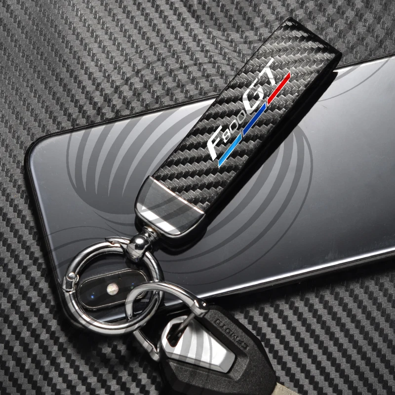 Practical Anti‑Drop Microfiber Key Chain Ornament For F800GT F800R F900R F900XR F850GS Motorcycle Styling Parts