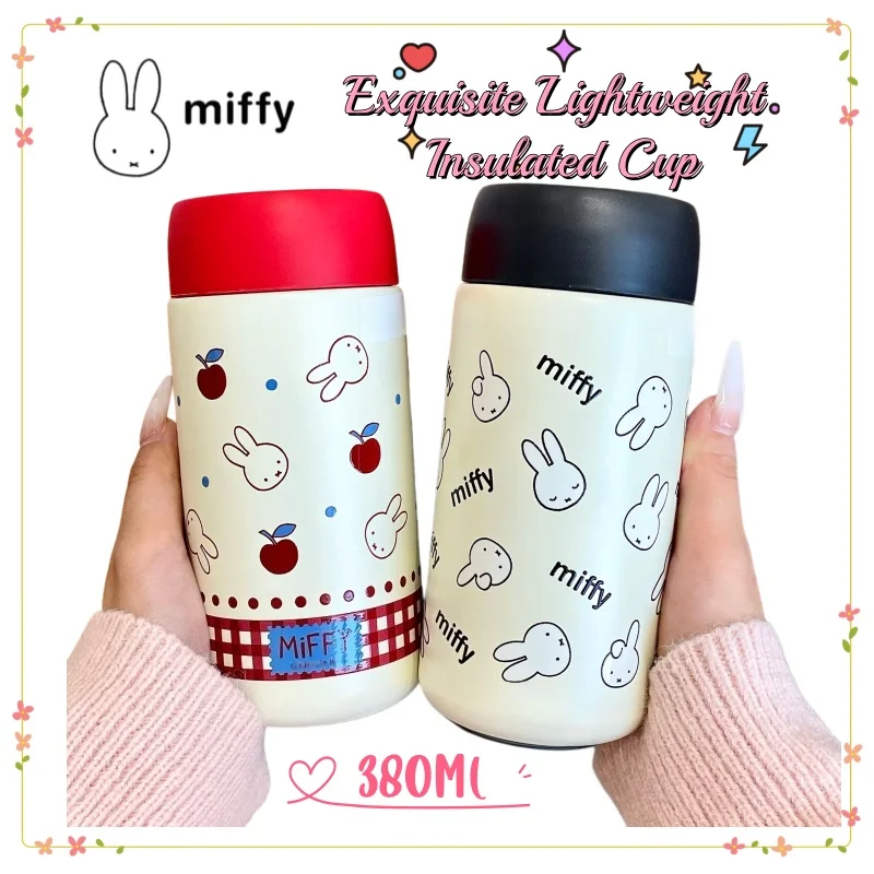 

Новый термос Miffy: высококачественный, креативный, легкий, изысканный, с милым мультяшным дизайном, из нержавеющей стали 316, портативная кружка для студентов.