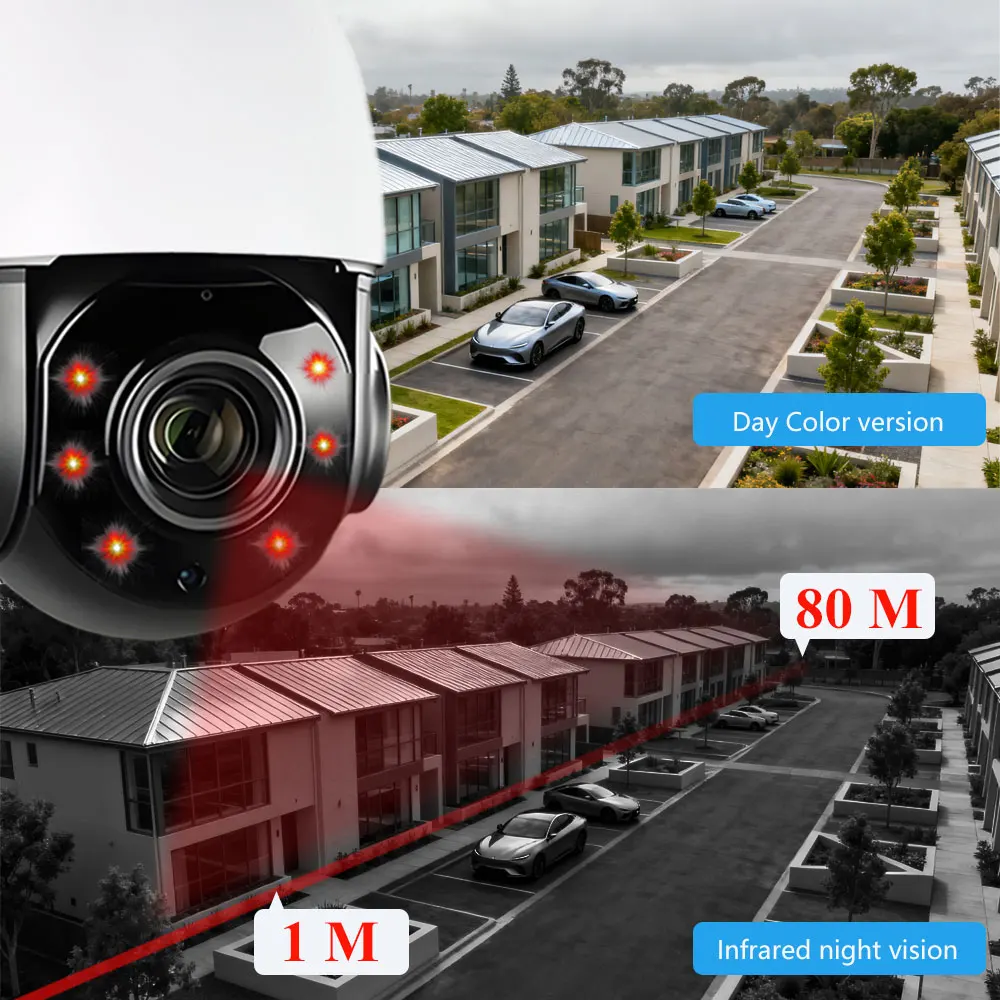 4K 8MP So-ny415 3G 4G SIM Card 5MP Wireless Security IP Camera Wifi PTZ Dome 30X Auto Zoom Two Way Audio Human Tracking IR 80M