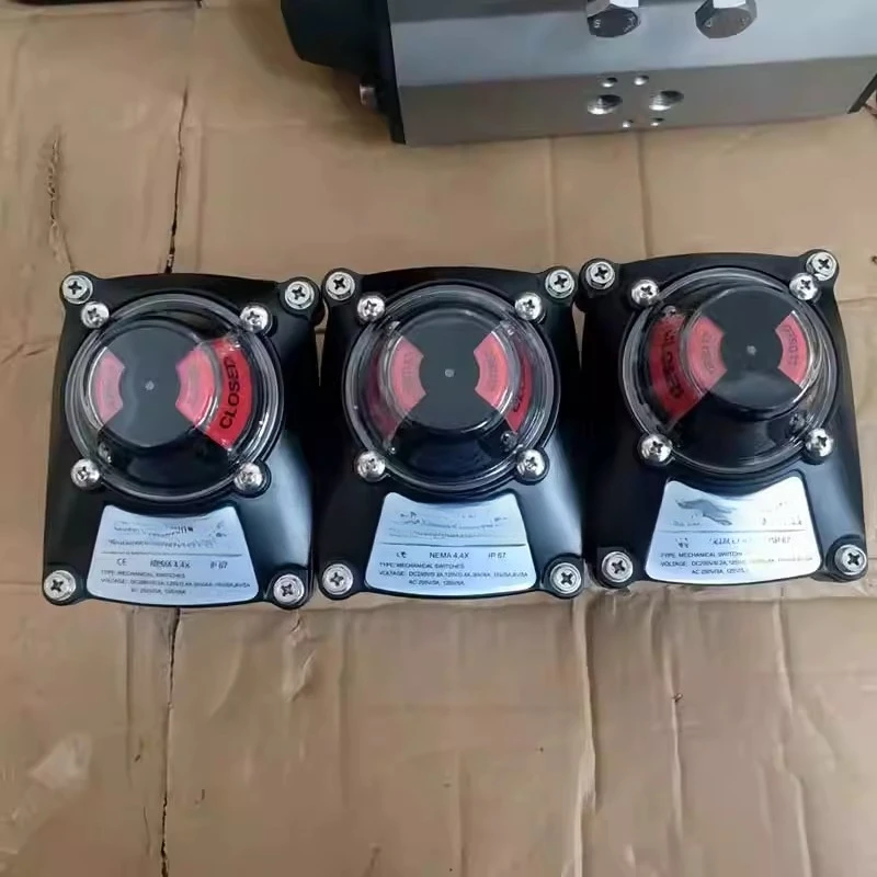 

Original ALS-200M2 206 300 400 500 Pneumatic valve switch position feedback reverberator