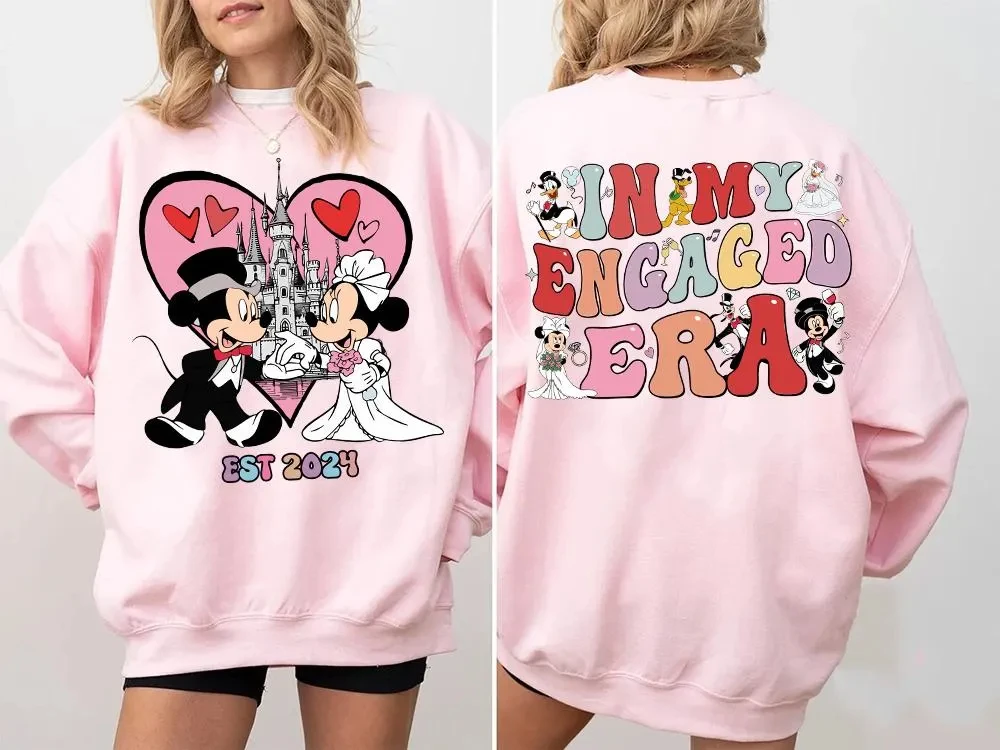 سويت شيرت Wicked Musical Birthday Girl بألوان مريحة تم تغييرها لتي شيرت هدية عيد ميلاد Good Wicked Duo، سويت شيرت Disneyland