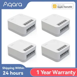 Aqara Single Chiannel Relay Controller T1 Switch module Zigbee 3.0 with / No Neutral Smart home Timers Remote Control Homekit