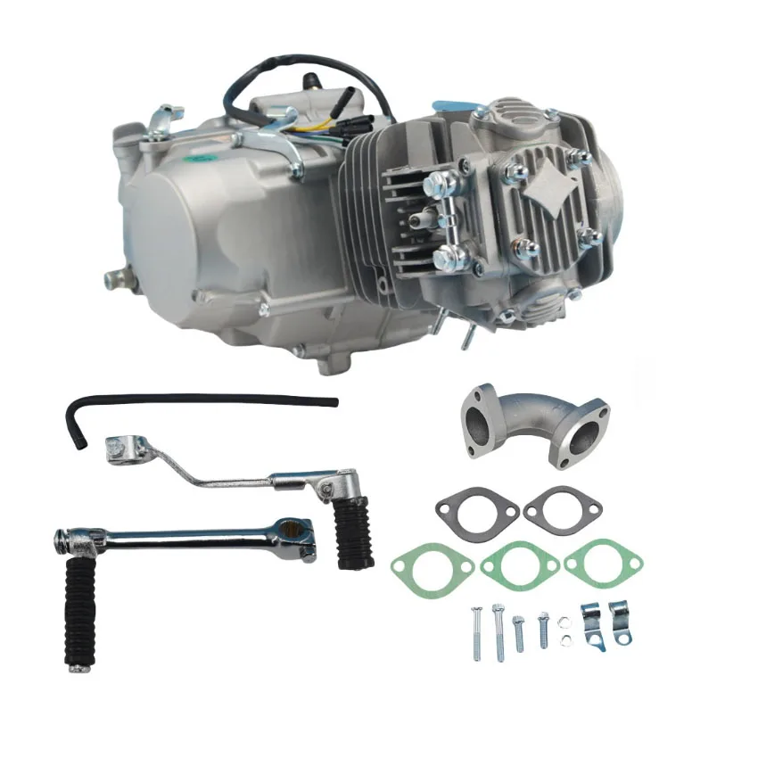 for Motorcycle Engines YX140 Kick Start Manual Clutch Engine Yinxiang 140cc W063 2 Valve Alloy Engine Sample Available