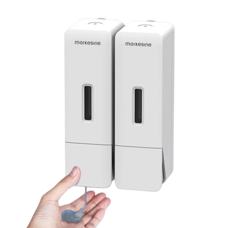 

Shampoo Shower Liquid Soap Dispensers Bathroom Nordic Small White Liquid Soap Dispensers Kitchen Kit Banheiro Bathroom Fixture