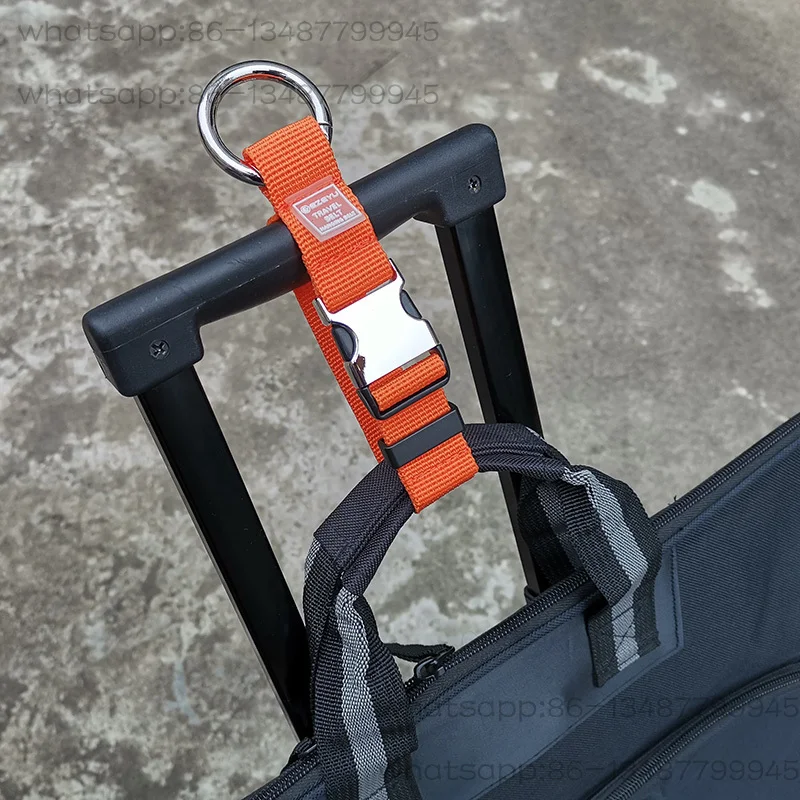 

Air Suitcase Flight Case Overnight Bag Bundling Link Buckle Luggage Packing Belt Buckle Belt Strong and Durable