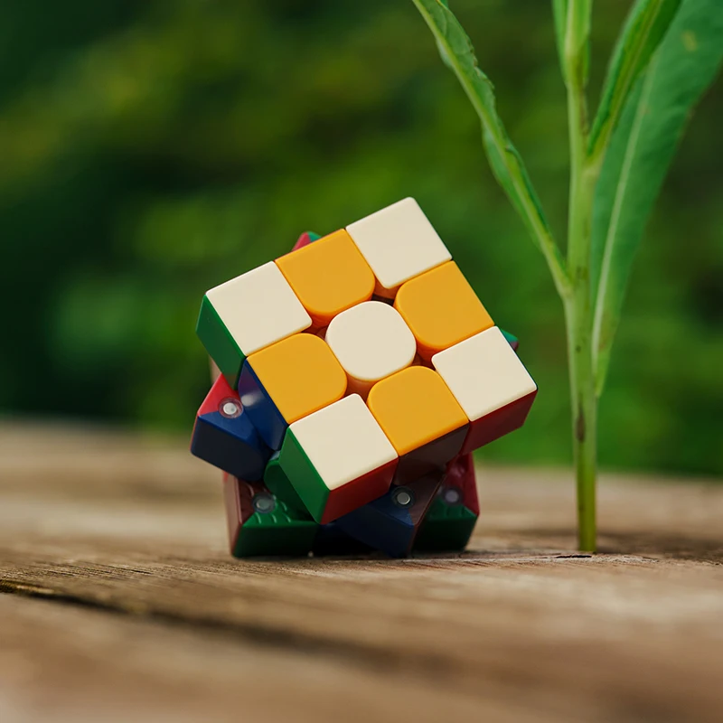 3X3 전문 큐브 제로 지연 초고속 회전 단일 자기 최고의 선물 빠른 침묵 디자인 매직 큐브 퍼즐 아이 장난감