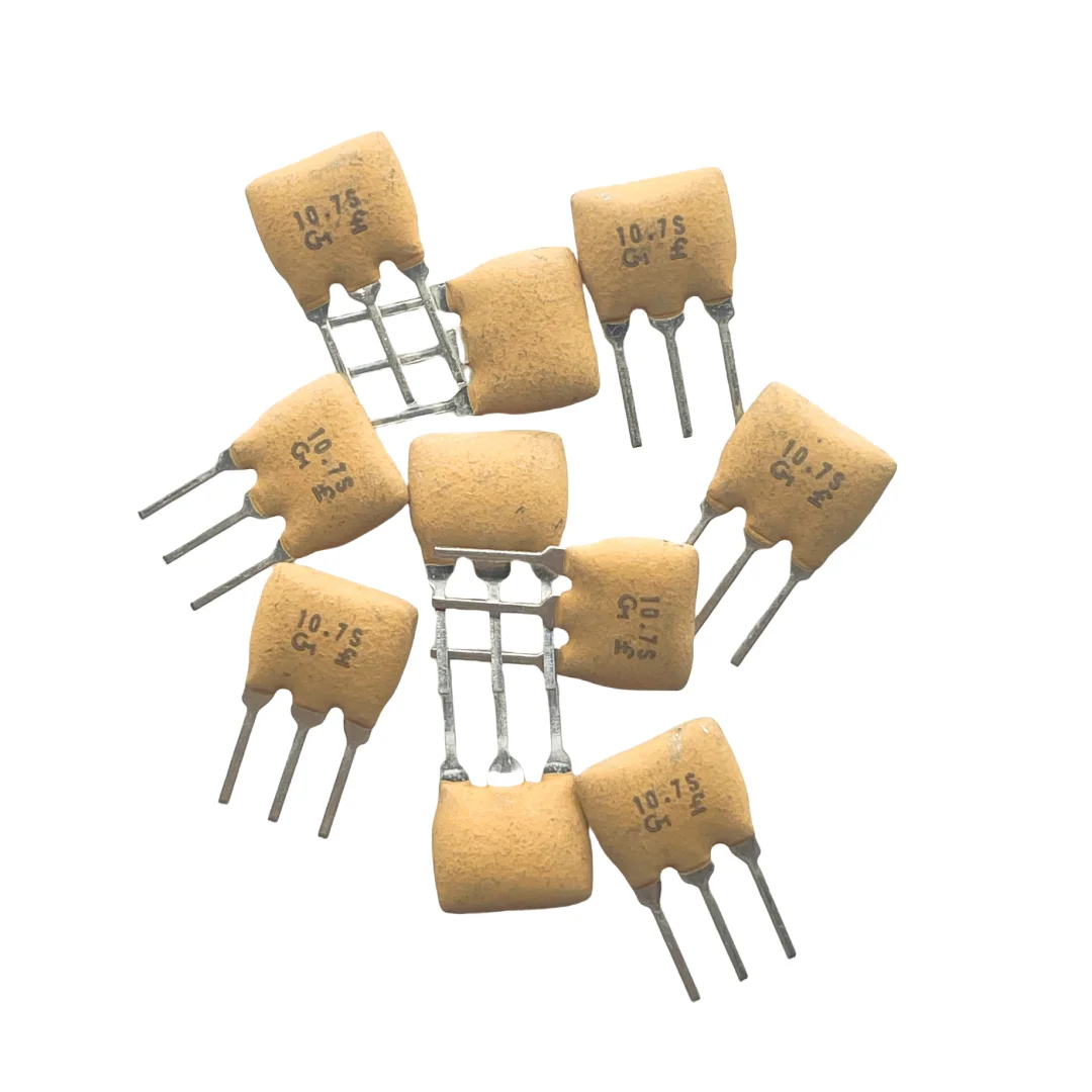 50pcs/ 10.7S Ceramic Filter KMFC545 10.7MHz 3dB Bandwidth 325K