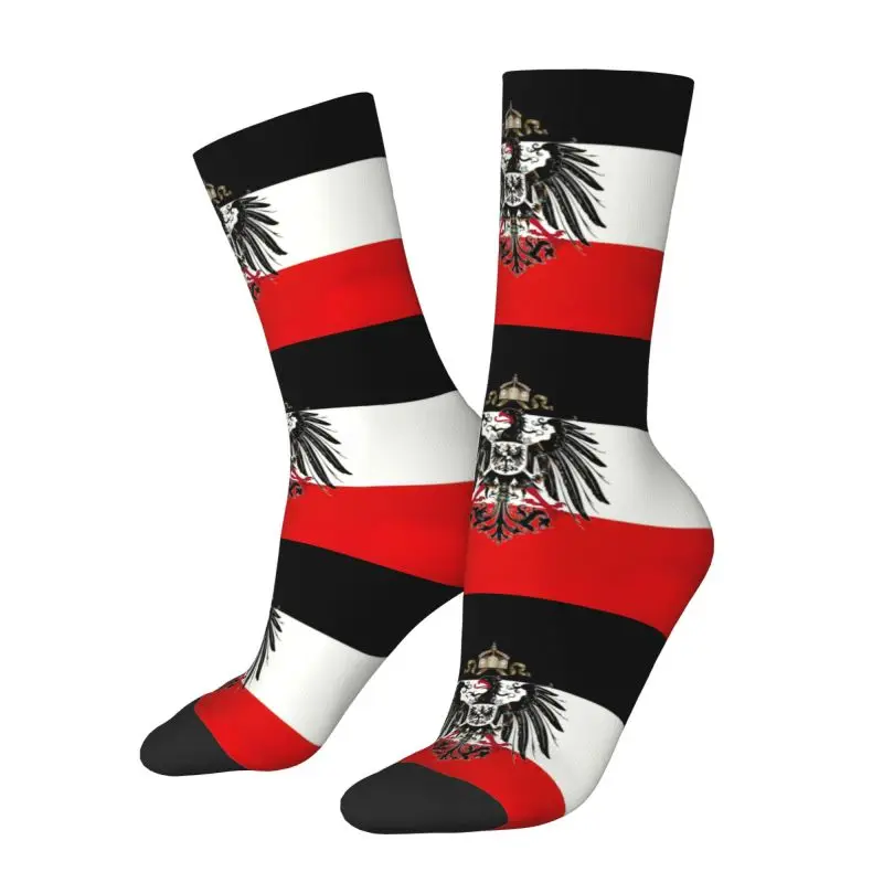 Harajuku Flag Of German Empire Socks Women Men Warm 3D Printed Germany Deutschland Proud Sports Basketball Socks