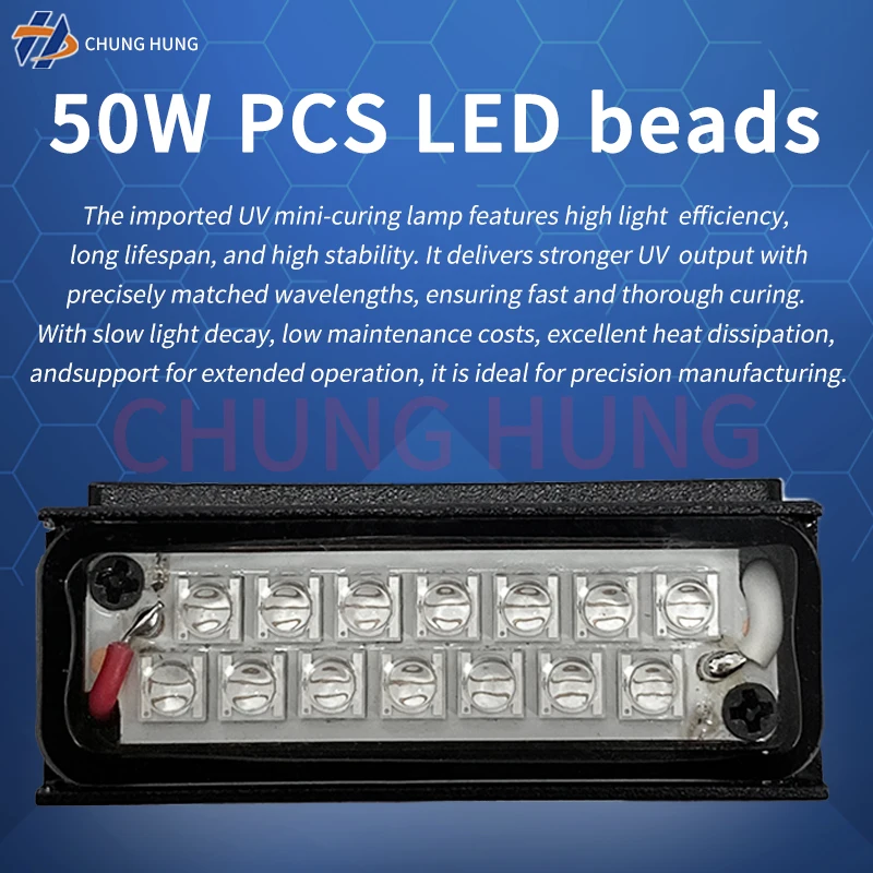 UVLED Curing Lamp R1390/L1800 Small Printer Modification Dedicated Air-Cooled UV Curing Lamp UV Ink Pre Curing Small UV Lamp