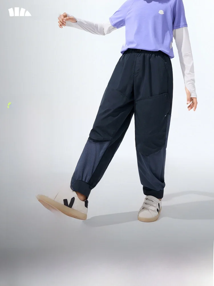 

Ultra Breathable Ice Silk Sports Pants for Children Boys Girls Summer Long Trousers Qui Dry Sun Protection Mosquito Proof