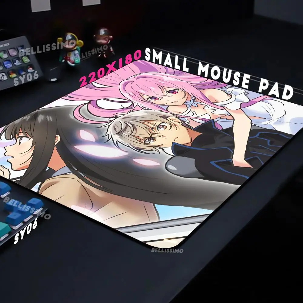 New products Anime Floor mats Mouse Gaming mats Pad Non-Slip Rubber Edge locking Kawaii S_spirit_Chronicless 450X400