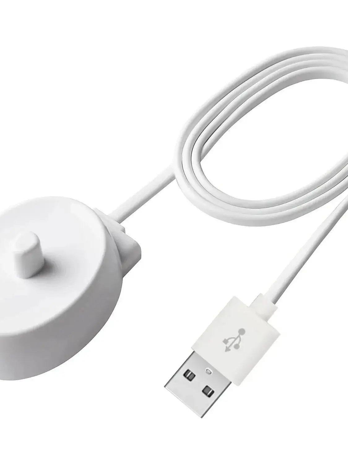 HOMEFISH 1 chargeur de remplacement pour brosse à dents électrique pour plus de sécurité, compatible avec la plupart des brosses à dents Oral B